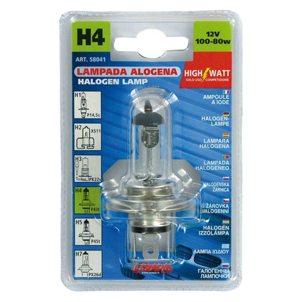Halogena sijalica 12V H4 100W slika 1