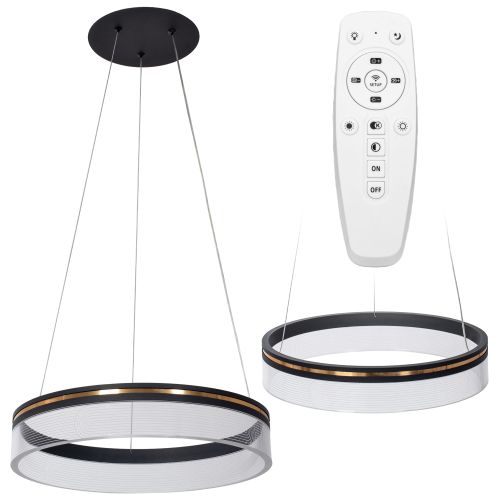 Lampa Viseća APP1191-CP 40cm Black slika 1