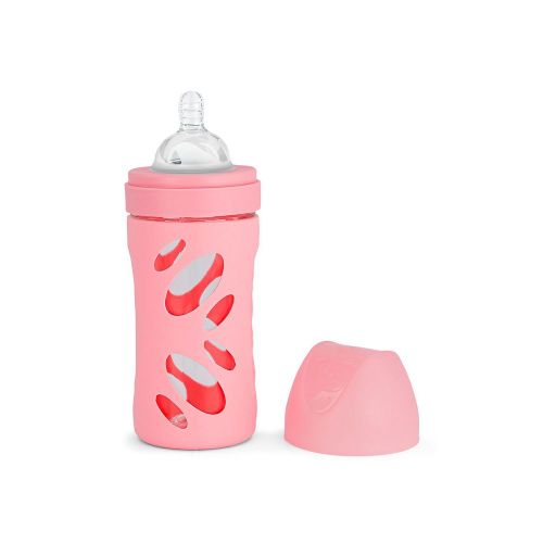 Twistshake Anti-Colic Staklena Flašica 260Ml Pastel Pink slika 2