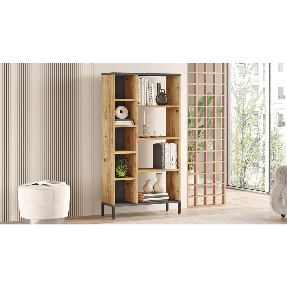 Rl3-Aa Atlantic Pine Anthracite Polica slika 3