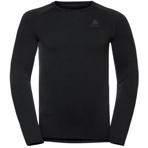 Odlo majica TOP crew l/s PERFORMANCE WARM ECO, crna slika 1