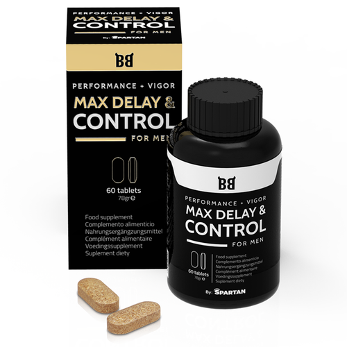 BLACKBULL BY SPARTAN - MAX DELAY &amp; CONTROL PERFORMANCE + VIGOR FOR MEN 60 TABLETS slika 4