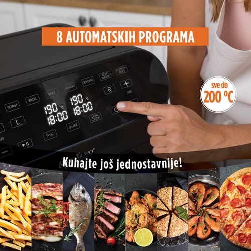 Friteza Rosmarino Infinity PRO XXL s dve korpe slika 7