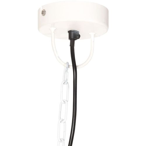 Industrijska viseća svjetiljka 25 W bijela okrugla 41 cm E27 slika 5