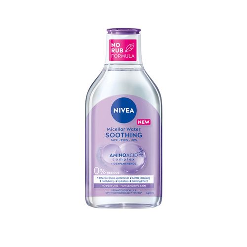 NIVEA Soothing micelarna voda za čišćenje lica 400ml slika 1