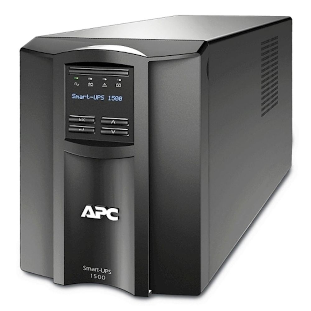 Smart-UPS APC, 1500VA, Tower, 230V, 8x IEC C13, SmartConnect Port+SmartSlot, AVR, LCD slika 1