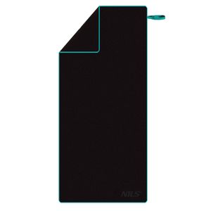 Ncr13 crni ručnik od mikrofibara 200x90 cm nils