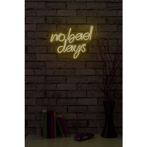 Wallity Ukrasna plastična LED rasvjeta, No Bad Days - Yellow slika 11