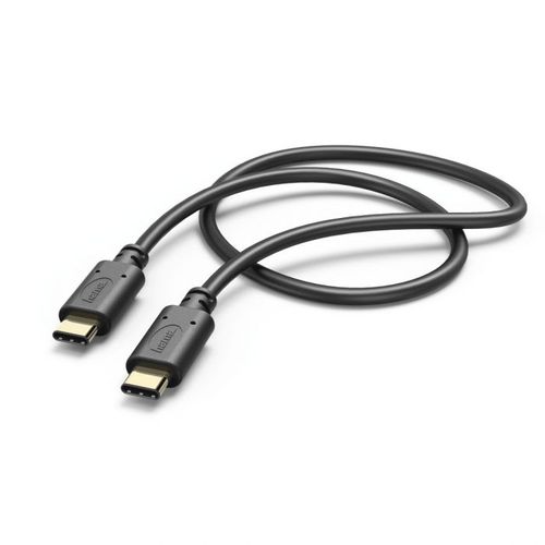 Hama Charging/Data kabl, USB Type-C-USB Type-C, 1m crni slika 1