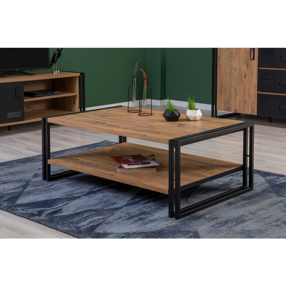Cosmo Takım 26 Atlantic Pine Crni Set Namještaja za Dnevni Boravak slika 6