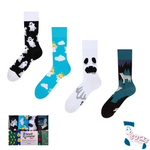 Socks & Friends Set Čarapa 4/1 White and Blue Sensation