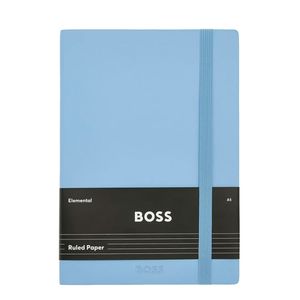 Hugo Boss notes A5 Classic Light HNH422ML, pastelno plavi