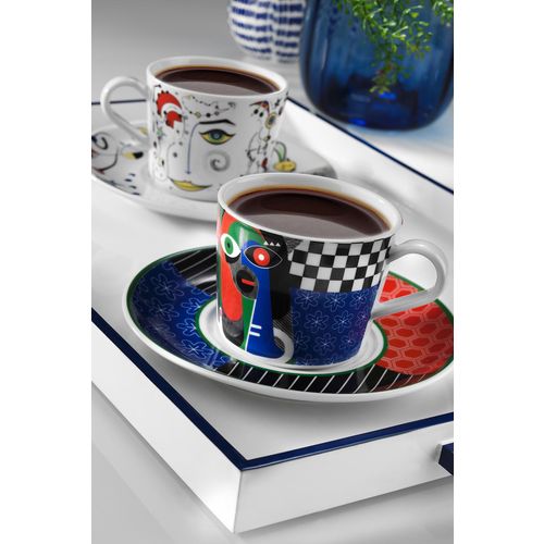 Hermia Concept Set porculanskih šalica za čaj IRIS, 2-dijelni, ITRY02CT42010878 slika 1