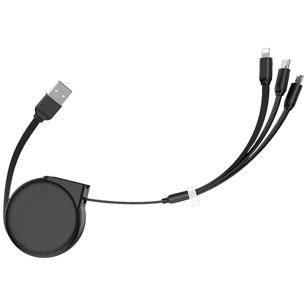 hoco. USB kabl za punjenje, 3in1, na izvlačenje, 1 met., 2 A - U50 slika 3