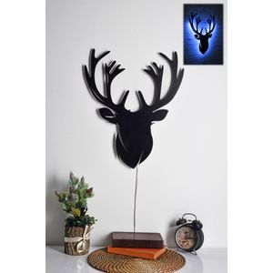 Deer 2 - Blue Blue Decorative Led Lighting