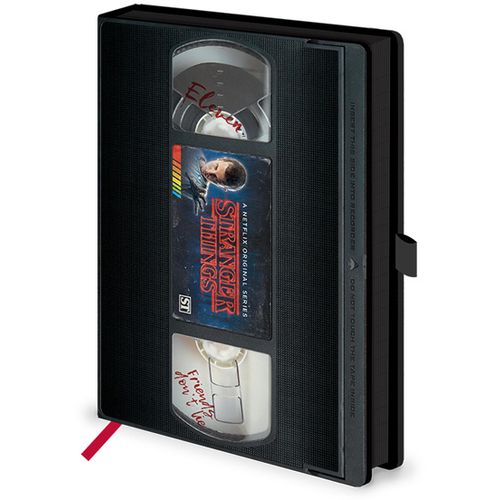 Stranger Things Premium Notebook A5 VHS (S1) slika 3