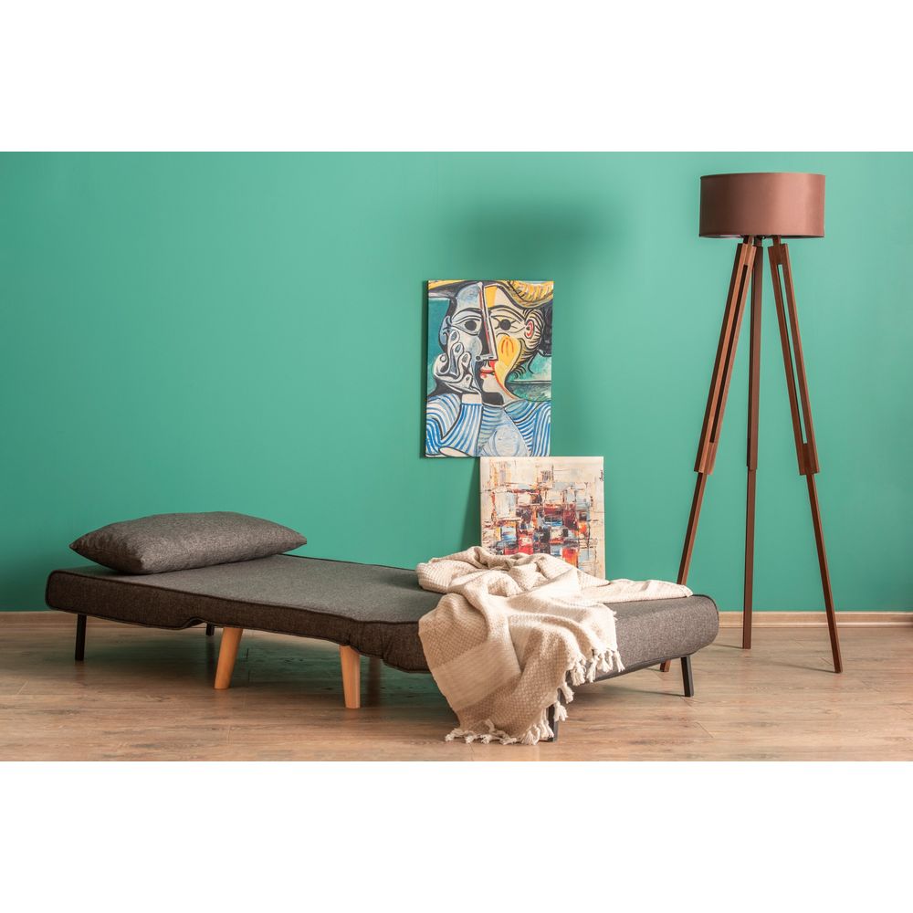 Folde Single - Tamno Siva Sofa na Razvlačenje za Jednu Osobu slika 3