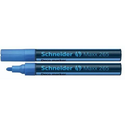 Flomaster Schneider Deco Marker Maxx 265 tekuća kreda 2-3 mm plavi  S126510 slika 2