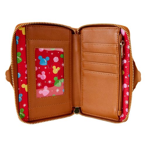 Loungefly Disney Mickey &#38; Friends Gingerbread House wallet slika 4