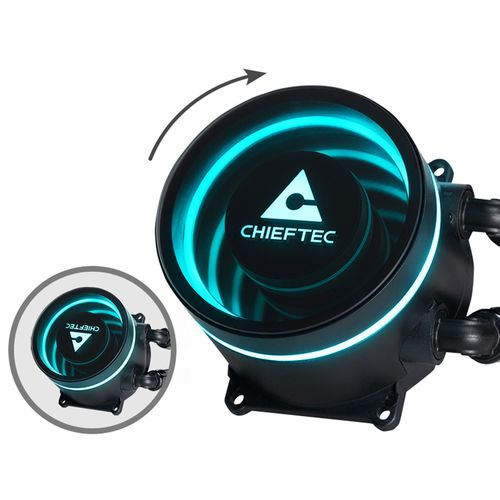 CHIEFTEC Iceberg 240 CLC-240-RGB vodeno hlađenje slika 5