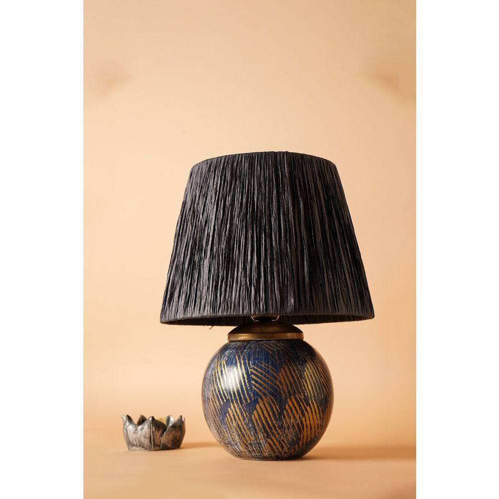 YL529 Plava Stolna Lampa slika 1