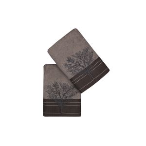 Infinity - Grey Grey
Dark Grey Hand Towel Set (2 Pieces)