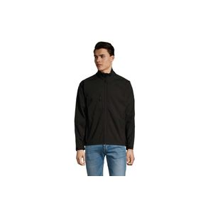 RELAX muška softshell jakna - Crna, XL 