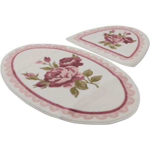 Rosa - Pink Pink Bathmat slika 2