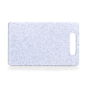 Zeller Daska za rezanje Granite, plastična, siva, 25 x 15 x 0,8 cm