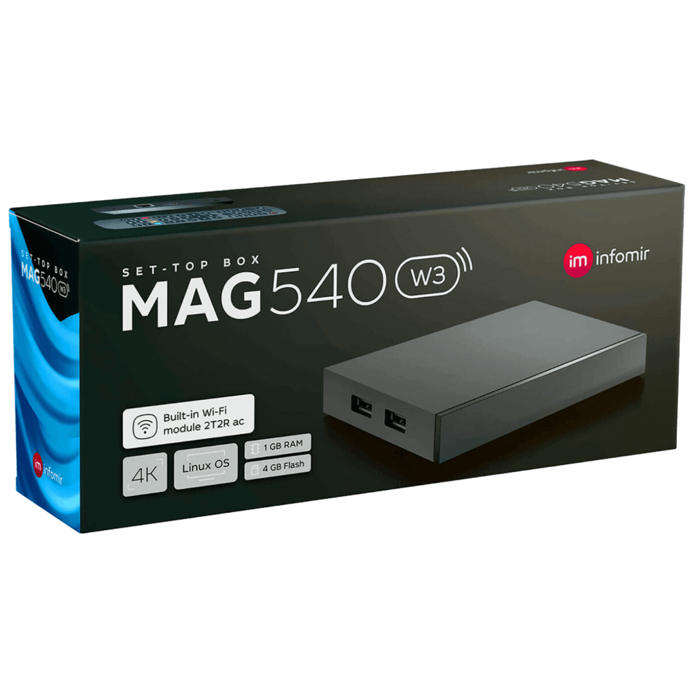 Mag Prijemnik IPTV za Stalker midlleware, WiFI - MAG 540 W3 slika 2