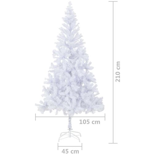 Umjetno Božićno Drvce s Čeličnim Stalkom 210 cm 910 Grančica slika 28