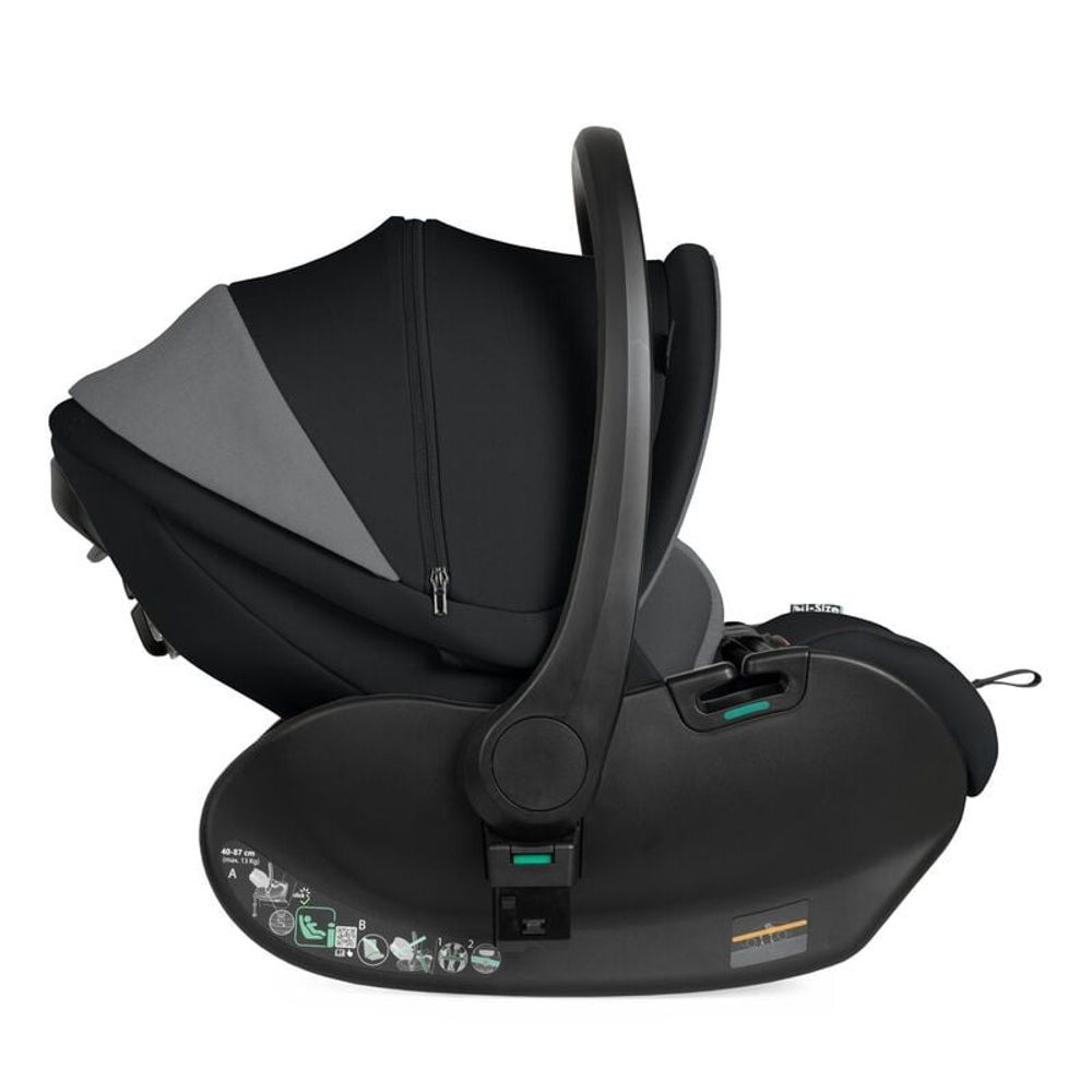 Chicco Autosjedalica First-Seat Recline i-Size 0-13 kg,(40-87cm), Black Satin slika 3