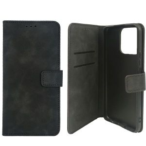 MM BOOK TORBICA XIAOMI REDMI NOTE 14 5G - WALLET SKIN-FEEL crna