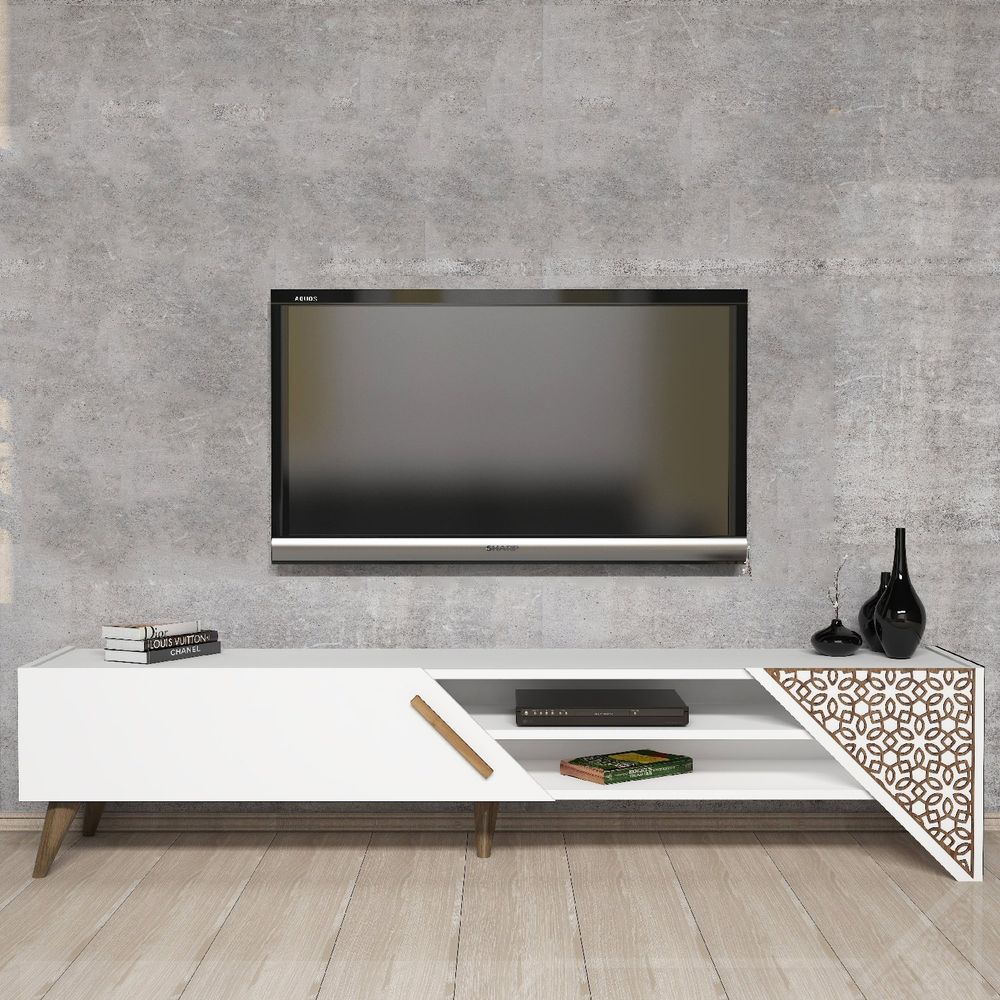 TV Stalak Beril 2 - Bijela Boja slika 3