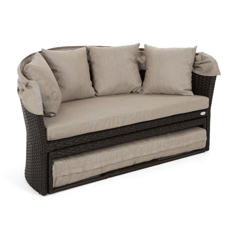 Sofa Sydney Smeđa prostirka / Smeđa melanž slika 4