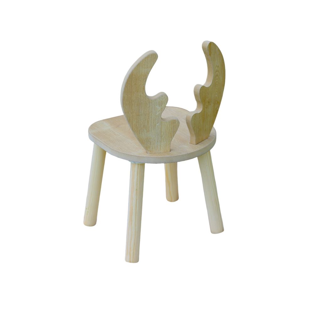Deer Chair - Smeđa dječija stolica slika 4