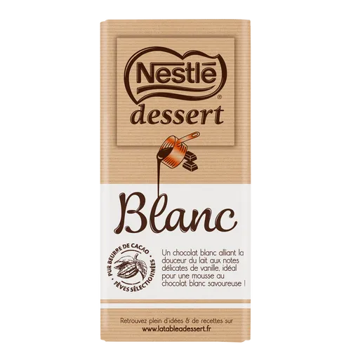 Nestlé dessert Blanc čokolada 180g KRATAK ROK slika 1