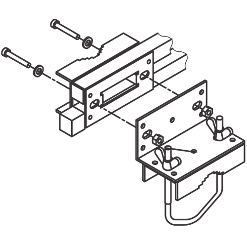 Iskra Adapter vertikalni za Logu - D2 adapter slika 2