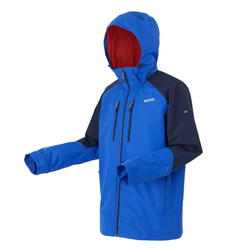 Regatta Muška jakna Calderdale VI Waterproof Olympic Blue/Navy slika 5