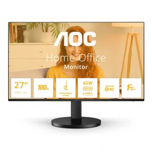 AOC IPS 27" Monitor Q27B3CF2 - QHD, HDMI, USB-C, HAS, 100Hz