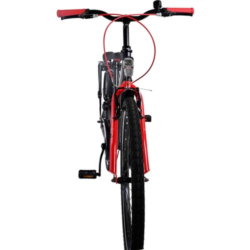 Volare Thombike 26" dječji bicikl s dvije ručne kočnice crno-crveni slika 11
