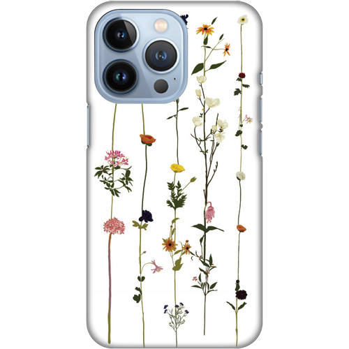 Torbica Silikonska Print Skin za iPhone 13 Pro 6.1 Flower slika 1