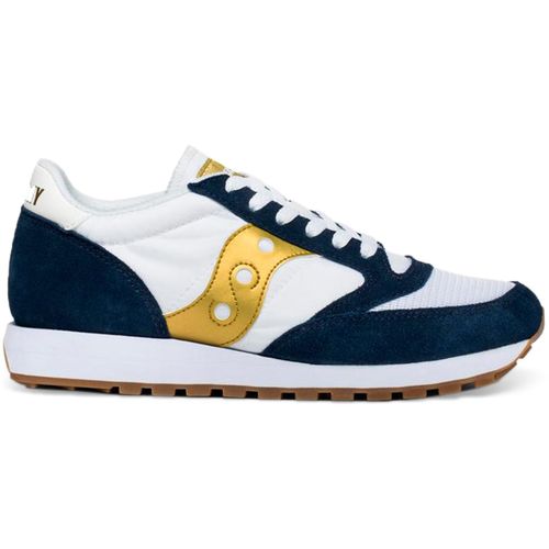 Ženske tenisice Saucony JAZZ S60368 92 WHITE-NAVY-GOLD slika 1