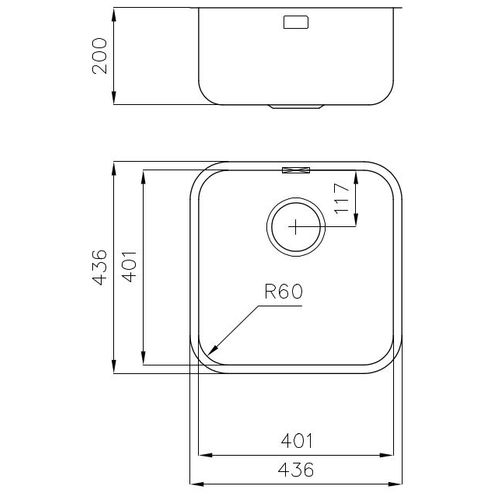 Sudoper FOSTER KS 1840850 ST slika 4