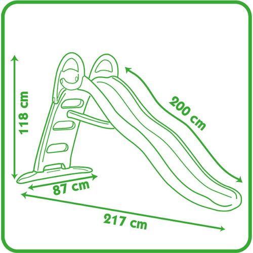 SMOBY tobogan Funny 217x87x118,2 cm 820402 slika 7