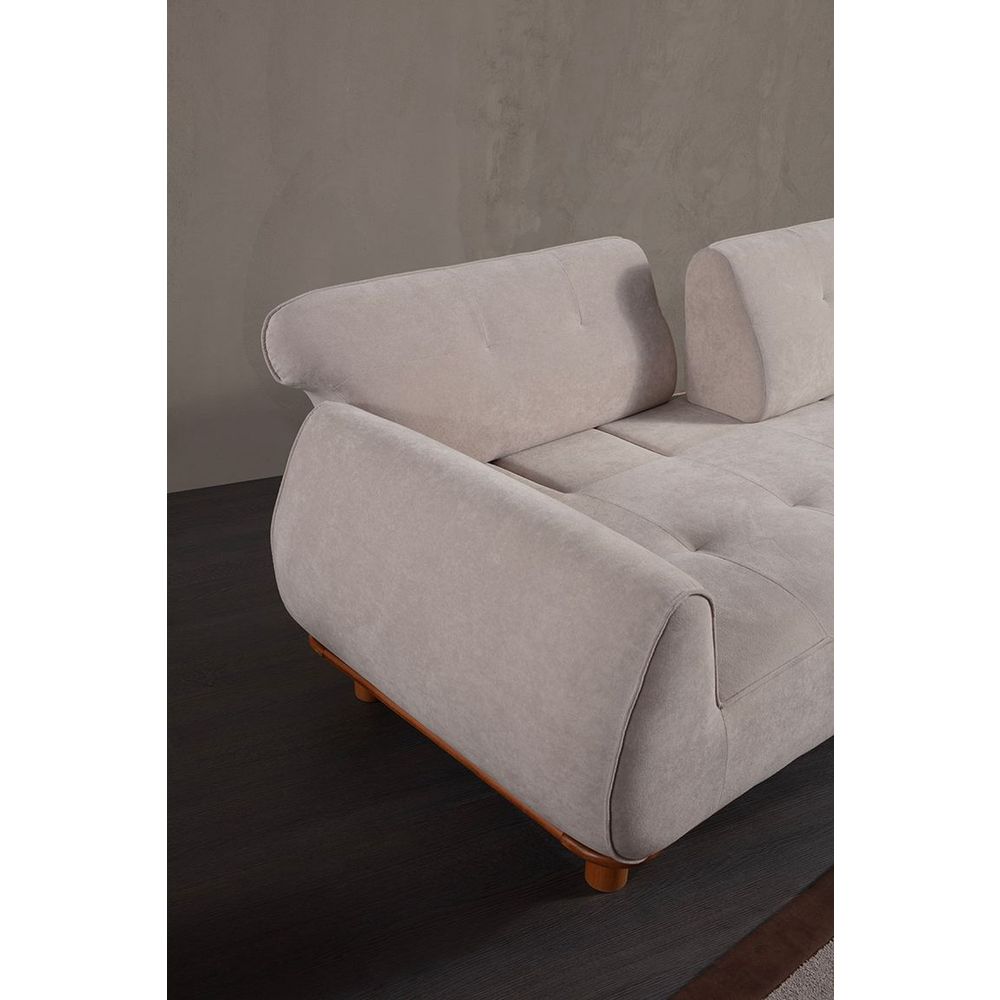 3-Sjedalna Sofa Drop - Bijela slika 6