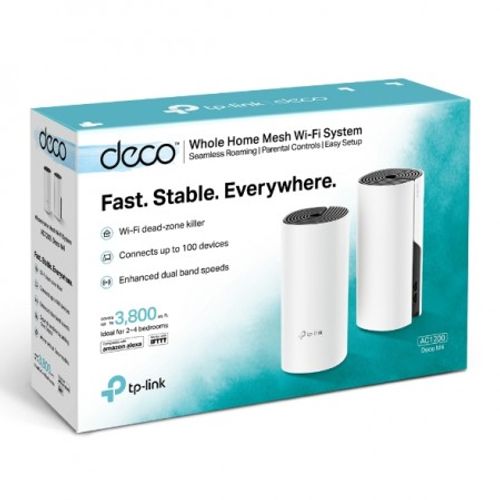 TP-Link Deco M4 (2-PACK) AC1200 Whole Home Mesh Wi-Fi System slika 3