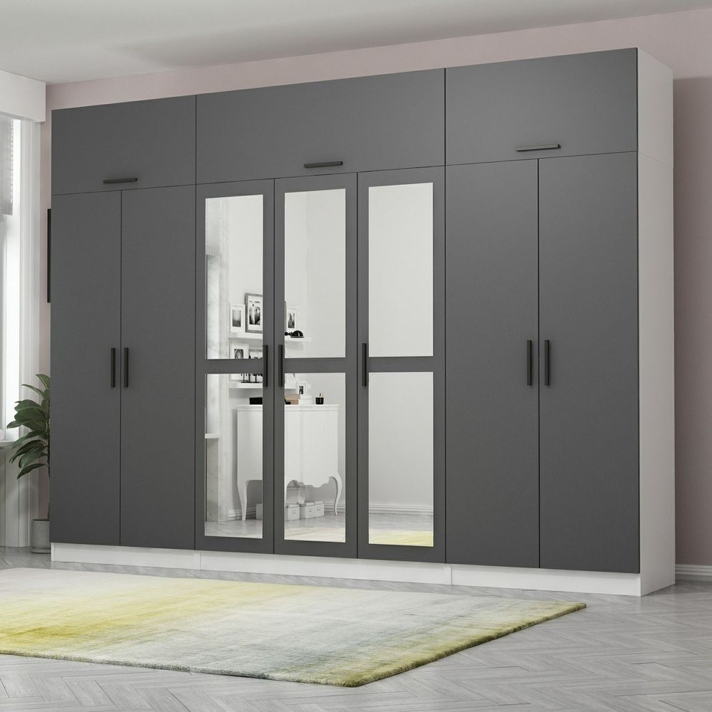 Kale - 5254 Anthracite Bijela Garderober slika 1
