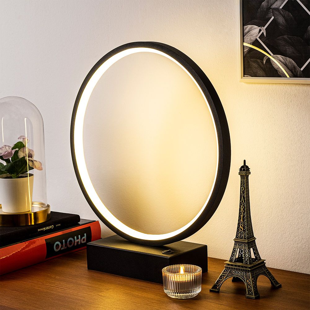 Halka - Crna Stolna Lampa 13307 slika 1