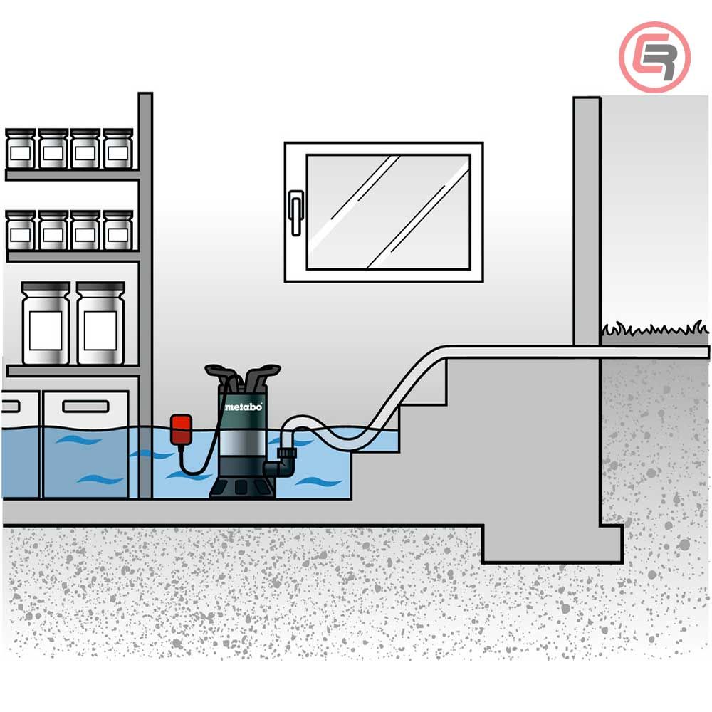 Metabo Pumpa Za Otpadne Vode Potopna PS 15000 S / 850 W – 0251500000 slika 3